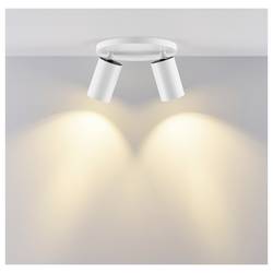 Deko Light 348272 Can Tilt Round Base osvětlení na stěnu/strop GU10 7.5 W Signální bílá (RAL 9003)
