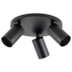 Deko Light 348275 Can Tilt Round Base osvětlení na stěnu/strop GU10 7.5 W černá (RAL 9005)