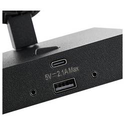 Deko Light Can Tilt Square USB Base 341348 nástěnné světlo GU10 7.5 W černá (RAL 9005)