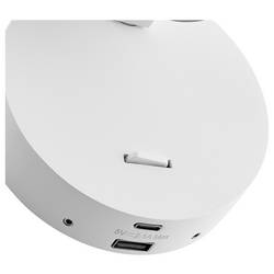 Deko Light Can Tilt Round USB Base 341351 nástěnné světlo GU10 7.5 W Signální bílá (RAL 9003)