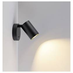 Deko Light Can Tilt Round Base 341350 nástěnné světlo GU10 7.5 W černá (RAL 9005)
