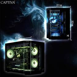 Captiva Gaming PC Highend Gaming AMD Ryzen 7 5700X 12 GB RAM 1 TB SSD Nvidia NVIDIA GeForce RTX 5070 12 GB GDDR7 90031