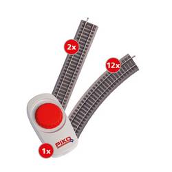 PIKO 57032 Startovací sada nákladního vlaku kids BR 218 DB AG se dvěma otevřenými nákladními vozy Eaos