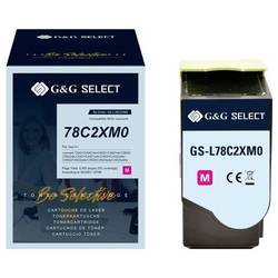 G&G Toner náhradní Lexmark 78C2XM0 kompatibilní purppurová 5000 Seiten GS-L78C2XM0