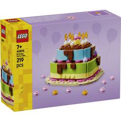 40815 LEGO® ICONS™ Narozeninové odrůdy; stolní dekorace k vlastnímu oplodnění pro dětské oslavy