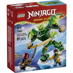 71862 LEGO® NINJAGO Sada drak Lloyds Mech Battle s akční figurkou a 3 figurkami