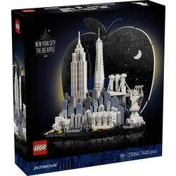 6588557 LEGO® ARCHITECTURE New York City - The Big Apple; Apple Bauset, pokojová dekorace pro dospělé