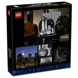6588557 LEGO® ARCHITECTURE New York City - The Big Apple; Apple Bauset, pokojová dekorace pro dospělé