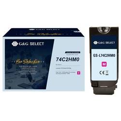 G&G Toner náhradní Lexmark 74C2HME kompatibilní purppurová 12000 Seiten GS-L74C2HM0