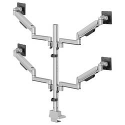SpeaKa Professional SP-MM-1070 držák na stůl pro monitor 4 Displej: (s) 43,2 cm (17) - 101,6 cm (40) hliník naklápěcí, nakláněcí, nastavitelná výška