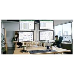 SpeaKa Professional SP-MM-1070 držák na stůl pro monitor 4 Displej: (s) 43,2 cm (17) - 101,6 cm (40) hliník naklápěcí, nakláněcí, nastavitelná výška