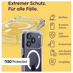 Hama Extreme Protect Cover Apple iPhone 17 Pro transparentní 00232421
