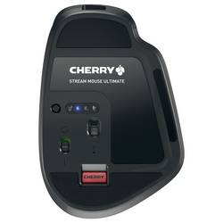 CHERRY CHERRY MSM STREAM MOUSE ULTIMATE optická myš, přenos Bluetooth®, 7 tlačítko, 4000 dpi, černá
