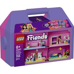 42697 LEGO® FRIENDS Přenosný dotělový dům se 8 pokoji a 2 hracích figurkami