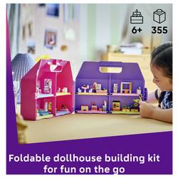 42697 LEGO® FRIENDS Přenosný dotělový dům se 8 pokoji a 2 hracích figurkami