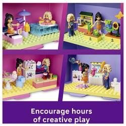 42697 LEGO® FRIENDS Přenosný dotělový dům se 8 pokoji a 2 hracích figurkami
