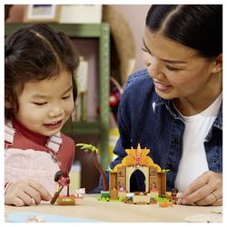 43282 LEGO® DISNEY Vaiana Vaianas Hutte a Boot; hračky s figurkami Simea a PUA