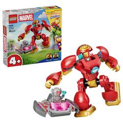 11209 LEGO® DISNEY Marvel Iron Man a jeho fantastičtí přátelé Ultron Vs. Iron Man; stavebnice se 2 minifigurami, 1 mocholem a 1 taiem