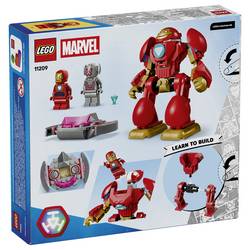 11209 LEGO® DISNEY Marvel Iron Man a jeho fantastičtí přátelé Ultron Vs. Iron Man; stavebnice se 2 minifigurami, 1 mocholem a 1 taiem