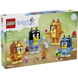 11217 LEGO® NINJAGO Rodina Blueys; stavebnice s 4 figurami Bluey s proměnlivým vytištěním obličeje