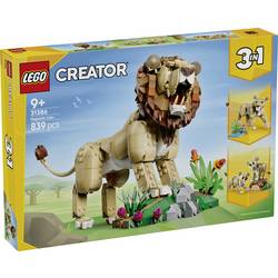 31386 LEGO® CREATOR Sada 3 v 1 Wilde: Löwe, Löwin nebo 2 mladých lidí na stavbu, hraní a výstavě