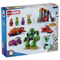 11211 LEGO® DISNEY Marvel Iron Man a jeho fantastičtí kamarádi Köni vs. Team Iron Man; Superhelden akční sada s Mech, Jet, Auto a 4 minifigurami