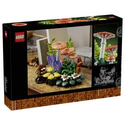 11505 LEGO® Botanicals™ Lesní houby Botanicals; sada se muchomůrkami LEGO a LEGO kostkami pro dospělé přírodní fanoušky