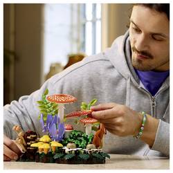 11505 LEGO® Botanicals™ Lesní houby Botanicals; sada se muchomůrkami LEGO a LEGO kostkami pro dospělé přírodní fanoušky