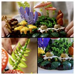 11505 LEGO® Botanicals™ Lesní houby Botanicals; sada se muchomůrkami LEGO a LEGO kostkami pro dospělé přírodní fanoušky