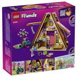 42682 LEGO® FRIENDS Finnhütte, 2 hrací figurky a hrací kek - kempovací sada pro hrací pumpičku