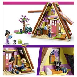 42682 LEGO® FRIENDS Finnhütte, 2 hrací figurky a hrací kek - kempovací sada pro hrací pumpičku