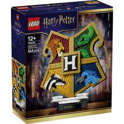 76462 LEGO® HARRY POTTER™ Hogwarts™, domácí pláky; stavební hračky; vnitřní dekorace pro výstavní účely