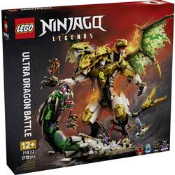 71872 LEGO® NINJAGO S drakem Duell; hračka na staveniště; pohyblivé drache ke hraní a vystavování