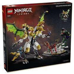 71872 LEGO® NINJAGO S drakem Duell; hračka na staveniště; pohyblivé drache ke hraní a vystavování