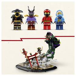 71872 LEGO® NINJAGO S drakem Duell; hračka na staveniště; pohyblivé drache ke hraní a vystavování