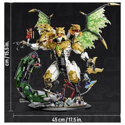 71872 LEGO® NINJAGO S drakem Duell; hračka na staveniště; pohyblivé drache ke hraní a vystavování