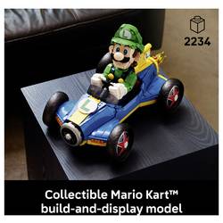 72050 LEGO® Super Mario™ Kart™: Luigi & Turboflitzer; stavebnice pro dospělé