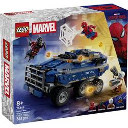 76349 LEGO® MARVEL SUPER HEROES Spider-Man Jagt vězeňský sporter; stavební hračka; 4 minifigurek