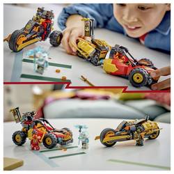 71864 LEGO® NINJAGO Kombinovaný žihadlo na kais a Coles; stavebnice s 3 minifigurami