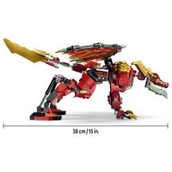 71868 LEGO® NINJAGO Wyldfyres Drachenmech a 6 minifigurek; hračka pro rolování