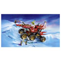 71869 LEGO® NINJAGO Hraboši regulátory; dětské hračkní nákladní vozy; 3 vozidel a 6 minifigurek