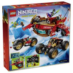 71869 LEGO® NINJAGO Hraboši regulátory; dětské hračkní nákladní vozy; 3 vozidel a 6 minifigurek