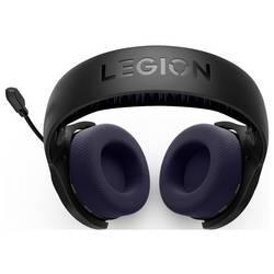Lenovo Legion H410 Wireless Headset (P) Headset otevřená (On Ear) černá, fialová Gaming