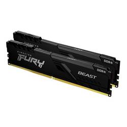 Kingston FURY Beast Modul RAM pro PC DDR4 32 GB 2 x 16 GB 288pin DIMM KF436C18BBK2/32