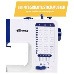 Tristar šicí stroj SM-6005 LED osvětlení, s přísuvným stolem bílá