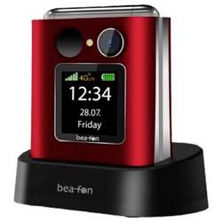 beafon Fold 10 LTE telefon pro seniory - véčko červená