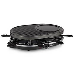 Tristar RA-2996 raclette gril 8 pánví, nepřilnavý povlak černá