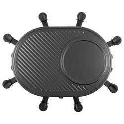 Tristar RA-2996 raclette gril 8 pánví, nepřilnavý povlak černá