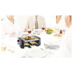 Princess 01.162810.01.001 raclette gril 4 pánve, nepřilnavý povlak, s lávovým kamenem černá