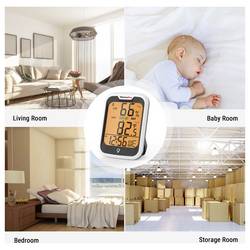 ThermoPro TP358 bezdrátový teploměr a vlhkoměr bílá TP358
